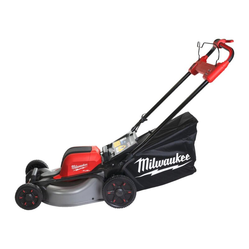 Milwaukee M18F2LM46-0 36V FUEL Brushless 46cm Self Propelled Lawn Mower with 2 x 5.0Ah Battery & Charger
